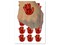 Southwestern Style Tribal Hand with Swirl Temporary Tattoo Water Resistant Fake Body Art Set Collection (1 Sheet)